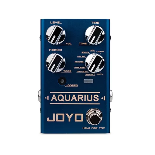 Pedal Joyo R-07 Aquarius Multimode 8 Efeitos Delay C/ Looper