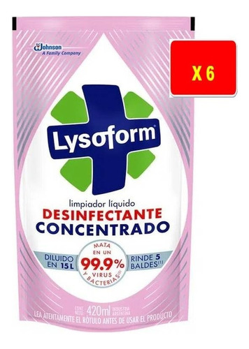 Lysoform Limpiador Líquido Bebe Doypack X 420 Ml