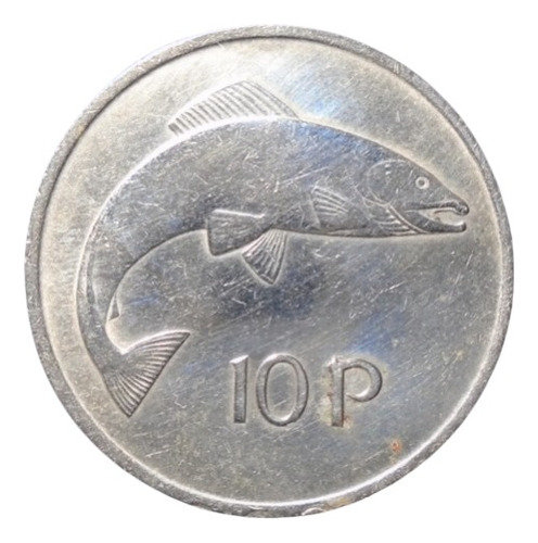 Irlanda 10 Pence 1969 Ie#01 (Usado)
