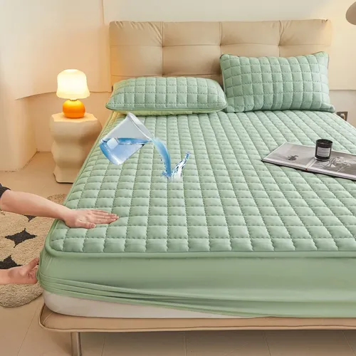 Protector De Colchón Impermeable Con Fundas