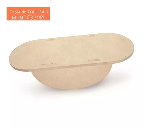 Tabla Equilibrio Balancin Hamaca Montessori Didactico Madera