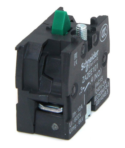 Bloque De Contacto Simple Para Cabeza Ø 22mm, 1 Na. Za2ee101