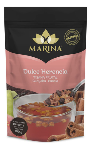 Tisana Gourmet Frutal Marina Dulce Herencia 100g