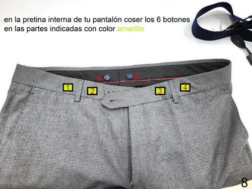 Imagen 9 de 10 de Tirantas, Tirantes, Cargaderas Hombre Azul Bebe O Celeste