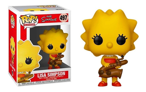 Funko Pop Lisa 497 The Simpsons Figura Original Educando