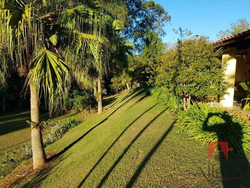 Belíssima Chácara Com 5 Dormitórios À Venda, 3000 M² Por R$ 800.000 - Atibaianos - Bragança Paulista/sp - Ch0213