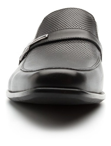 Calzado Zapato Flexi 90704 Negro Tan Casual Oficina Vestir