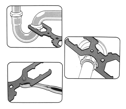 Llave Coladora Fregadero De Fontanero De 3 Vías, Se Ad...