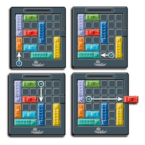 Rush Hour Traffic Jam Logic Game Thinkfun