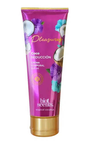 Crema Corporal Bioscents Pleasures Coco Seducción 220 Ml