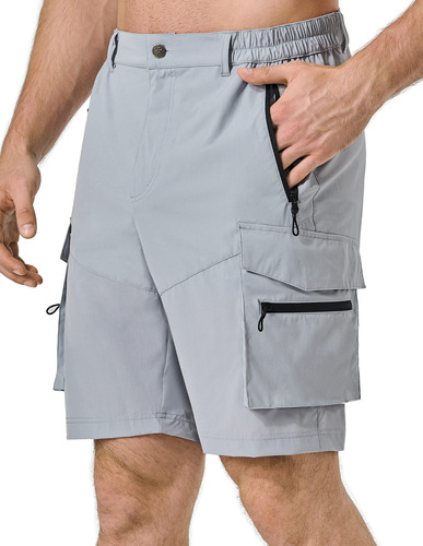 Pausel Pantalones Cortos Tcticos De Senderismo Para Hombre,