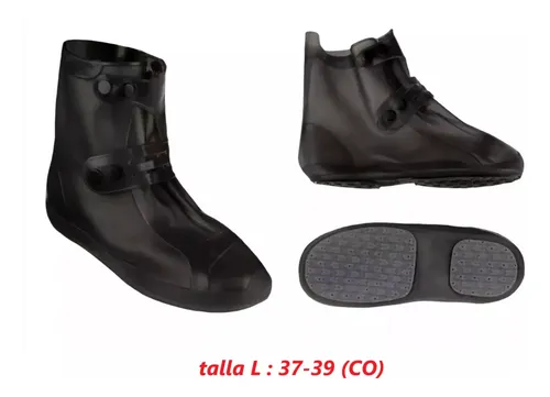 Botas Zapatos Impermeables Motocicleta Con Suela Protectores