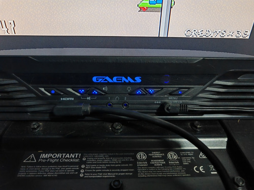 Monitor Gaems Vanguard G-190 Portable Gaming (Reacondicionado)