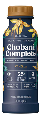 Yoghurt Chobani Complete Beb Vainilla 296 ml