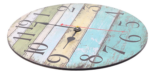 Reloj De Pared Decorativo Vintage Que No Hace Tictac