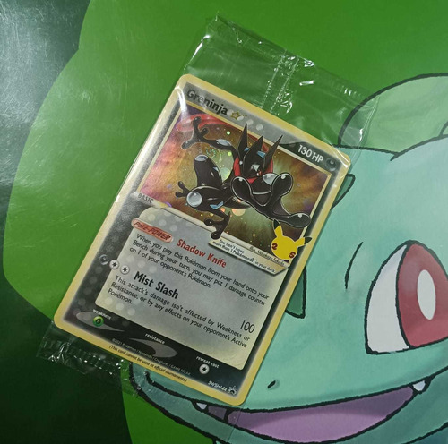 Carta Pokémon Original Greninja, Nueva