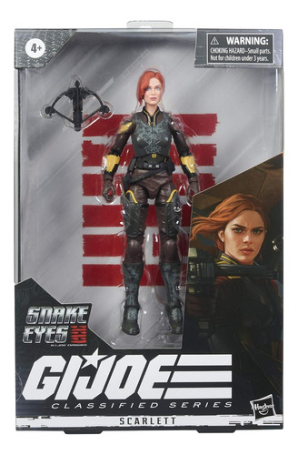 Figura Scarlett 20 G.i. Joe Classified Series Hasbro Nuevo