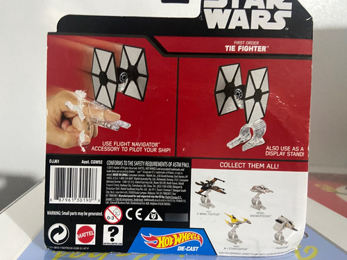 Escala 1/64 Hot Weels Star Wars Fighter Original