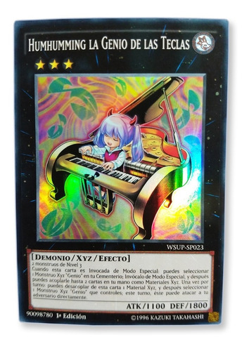 Yugi-oh! Humhumming La Genio De Las Teclas Wsup-sp023 Super