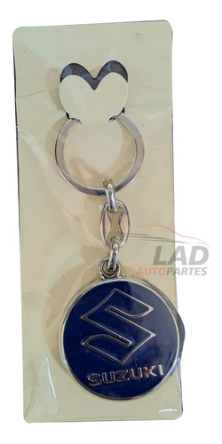 Llavero De Metal Para Auto Camioneta Suzuki Tipo 2