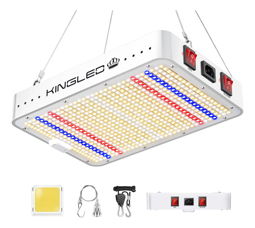 Luces Led De Cultivo Kingled Kp1000 De Espectro Completo De