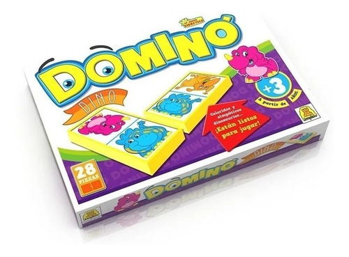 Juego De Mesa Domino Dino Implas Im78