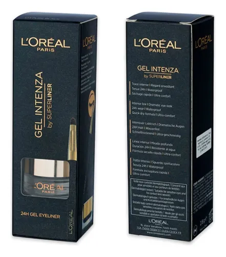 Delineador De Ojos En Gel L'oréal Paris Super Liner Gel Inte