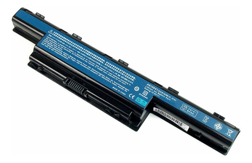 Bateria Notebook Acer As10d31 As10d75 4743 5551 5552 5742 Color de la batería Negro