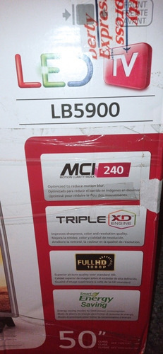 Imagen 6 de 9 de Televisor LG 50 Lb5900 Led Hd Tv Nuevo Pantalla Partida