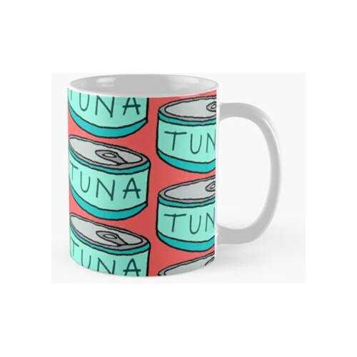 Taza  Lata De Atún Coloreada Digitalmente Calidad Premium