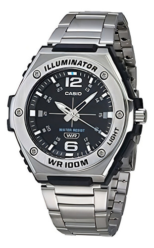 Casio ® Mwa100h Series Reloj Analógico Hombre Acero Inoxidab