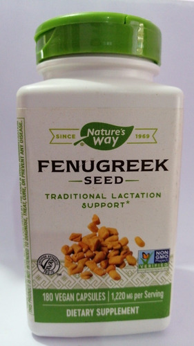 Fenogreco Semilla 1220 Mg 180 Vegan Capsulas