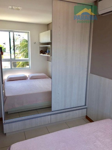 Imagem 11 de 15 de Apartamento Mobiliado À Venda - Praia De Areia Dourada - Cabedelo - Pb - Ap1187