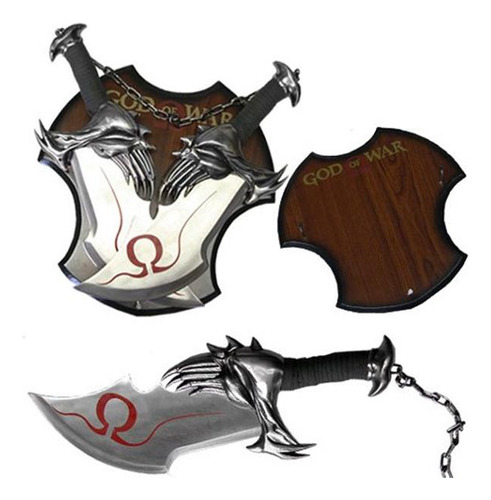 Juego De Espada De Kratos Con Placa De 17 Pulgadas De Hoja D