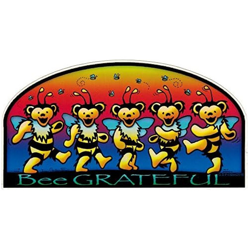 Pegatina De Ventana Grateful Dead Bee Grateful Dancing ...