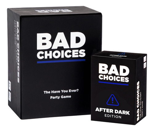 Juego De Fiesta Bad Choices After Dark Edition Para Adultos