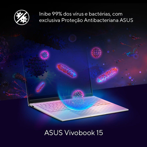 Notebook Asus Vivobook 15 X1504va Intel Core I5 1334u 16gb Ram 512gb Ssd Windows 11 Home Tela 15,6 Led Fhd Blue - Nj1745w
