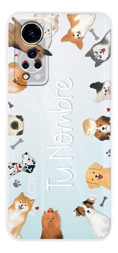 Funda Para Zte Para Mujer Razas Perritos Personalizada