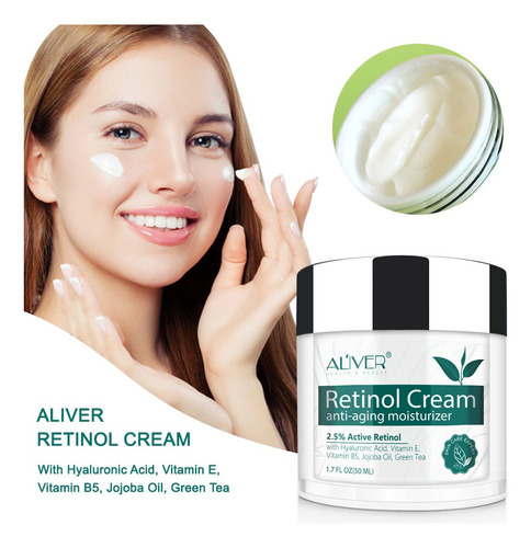 Crema Antiarrugas Hidratante Retinol Y Ácido Hialurónico