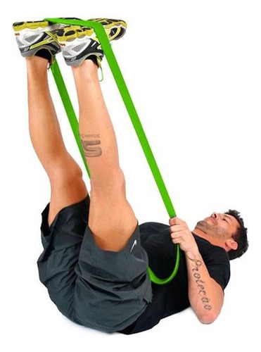 Kit Super Band Elástico Extensor Forte E Extra Forte Borracha Yangfit
