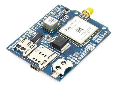 M2m Shield 3g Para Arduino (modem Celular 3g + Gps + Usd)