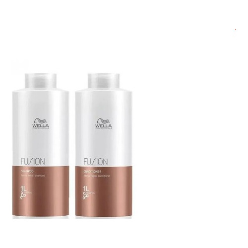 Wella Fusion  Dúo Reparación Shampoo Y Acondicionador 1l