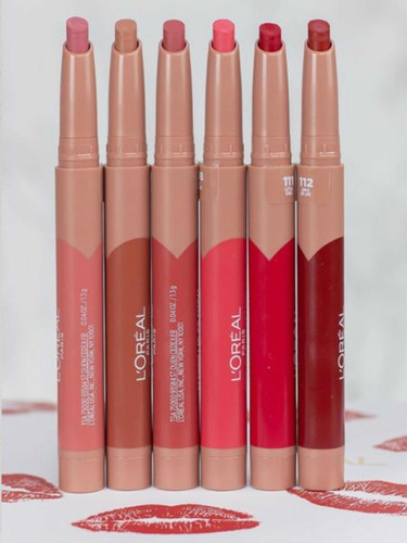 Labiales Infallible Matte Lip Crayón Loréal Original