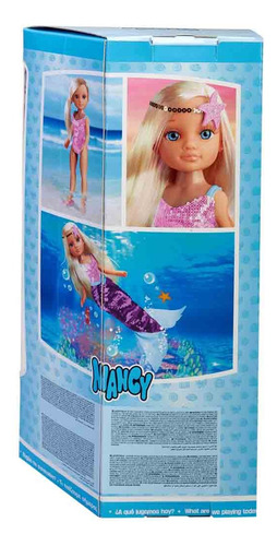 Muñeca Nancy, Un Día De Sirena Morada Refresh (Usado)