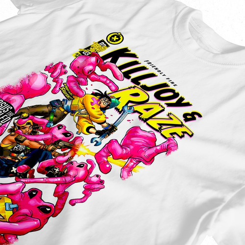 Imagen 2 de 6 de Remera Algodón Valorant (niños)