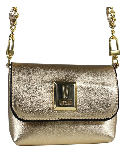 Bolsa Feminina Vizzano 10047.1.24768  Mini Dourado