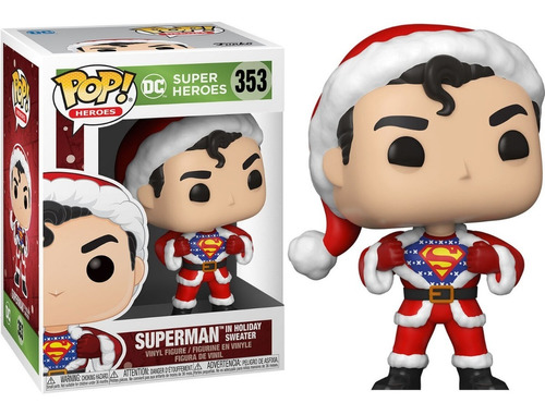 Funko Pop - Dc Super Heroes - Superman In Holliday (353)