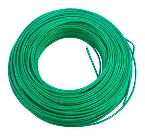 Imagen 1 de 2 de Cable Unipolar Cu08v Calibre 8 Color Verde 100 Mts Munich