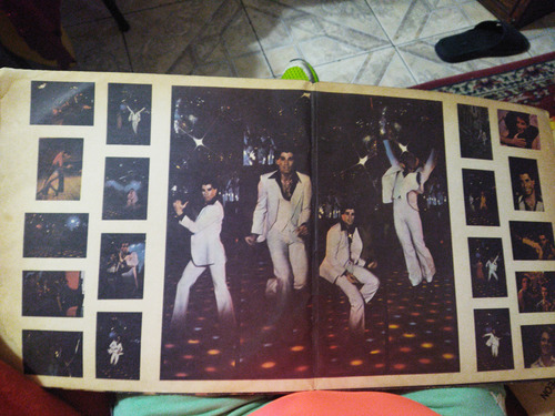 Lamina Sola , De Disco De Vinilo Película Fiebre Sábado (Usado)