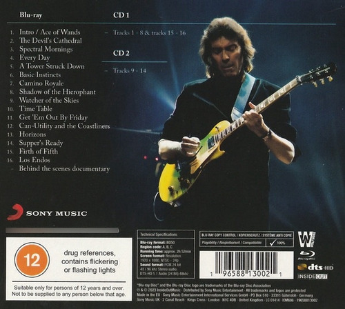Blr Steve Hackett Foxtrot At Fifty Live + 2 Cd